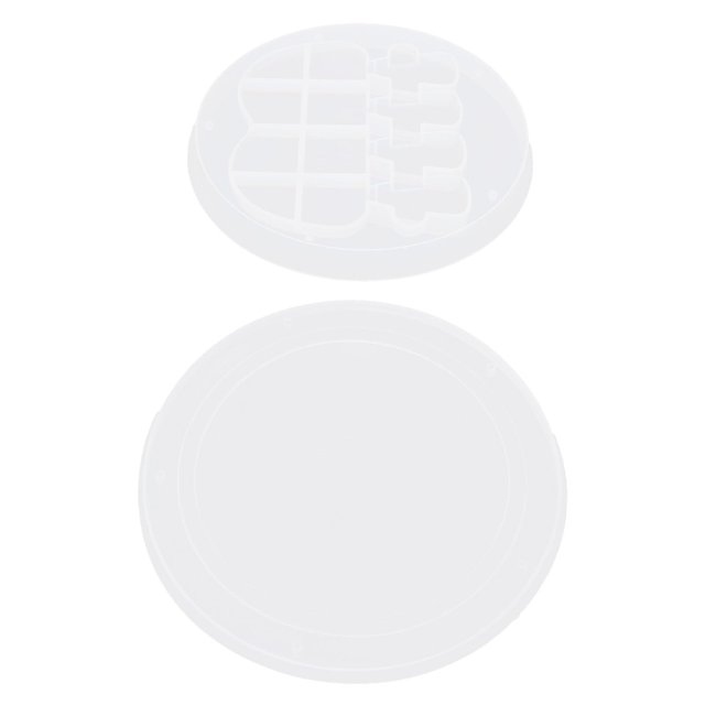 Molde Redondo Para Tabla De Cortar, Molde Para Tabla De Cortar, Producción De Bricolaje, Lavable Para El Hogar ANGGREK Arte y Manualidades