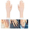 thumbnail image 4 of Practice Hand for Acrylic Nails Realistics Resin Fake Hand for Photography Prop, 4 of 5