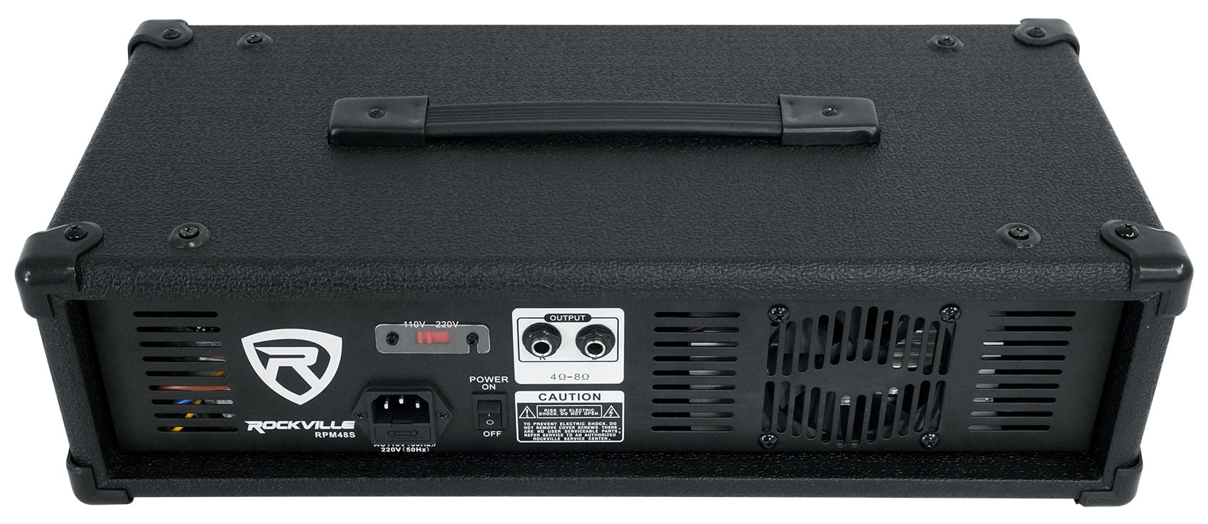 Rockville RPM48S 2000w Powered 4 Channel Mixer/Stereo Amplifier w Bluetooth/EQ