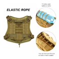 thumbnail image 4 of POINTERTECK Dog Harness Solid Color 1000D Nylon Breathable Mesh Nylon Handle Adjustable Training Vest Apparel Outdoor Pet Accessory, 4 of 8