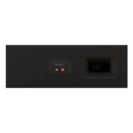 Klipsch - Reference Premiere Series Dual 5.25" 400-Watt Passive 2-Way Center-Channel Speaker - Ebony