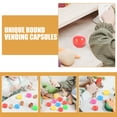 thumbnail image 2 of 60pcs Round Vending Machine Capsules Plastic Fillable Balls For Surprises, 2 of 7
