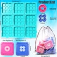 thumbnail image 7 of Tic Tac Toe Puzzle Board Game, Educational Strategy Game for Kids, 7 of 7