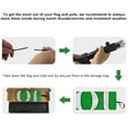 thumbnail image 6 of Dispensary Feather Flag Pole Kit, 8FT Advertising Swooper Flag with Ground Stake for Dispensary Business 2Pack, 6 of 8
