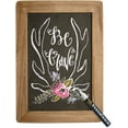 thumbnail image 1 of Versachalk Rustic Steel Magnetic Chalkboard W/Wooden Frame-14"X10", 1 of 1