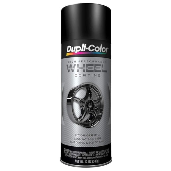 Dupli-Color HWP104-6PK High Performance Wheel Paint - Black - 12 oz Aerosol...