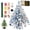 Set Two, variant on DIY Beaded Christmas Tree Kit with Lights, Handmade Holiday Decor