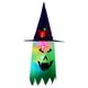 thumbnail image 1 of Cadena decorativa para árboles, porches y patios Luces LED con forma de sombrero de bruja y fantasma espeluznante para Halloween, 1 of 8