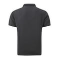 thumbnail image 5 of Aobny Polo Gray T Shirt Waffle Short Sleeve Golf Collared Tshirts Pullover Men Plain Club Tops,L, 5 of 6
