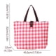 thumbnail image 3 of Wmhnj Bolsa de compras porttil y plegable de tela 600D, tamaño de despliegue: 45,5 x 32 x 12 cm, capacidad: 10 kg, incluye 1 bolsa., 3 of 6