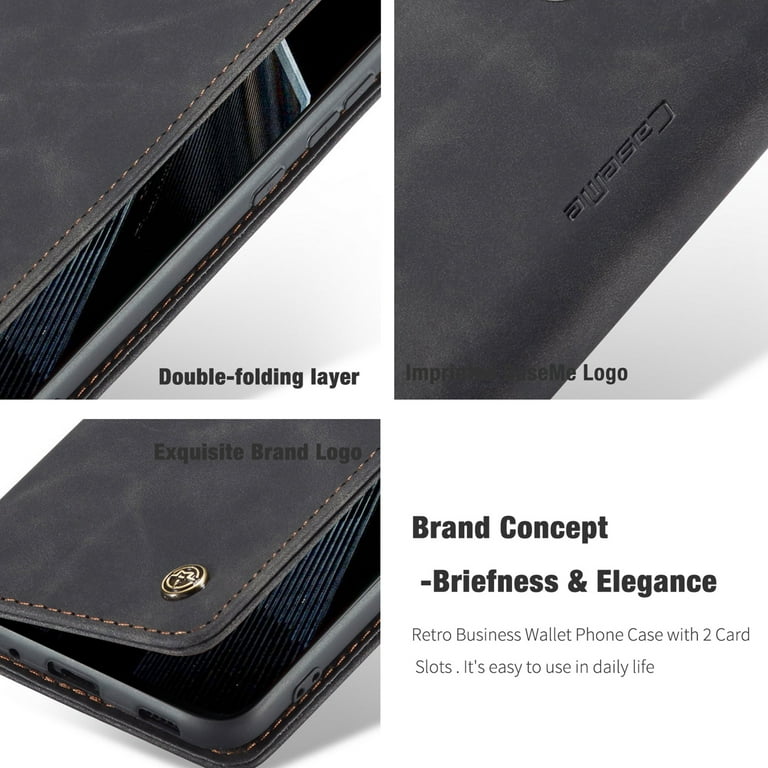 CaseMe Samsung Galaxy Note 20 Ultra Retro Flip Leather Wallet