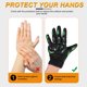 thumbnail image 3 of 1 par de guantes de motocicleta antideslizantes y absorbentes (verdes), 3 of 6