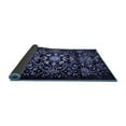 thumbnail image 2 of Ahgly Company Indoor Round Oriental Blue Industrial Area Rugs, 5' Round, 2 of 4