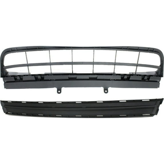Pair Bumper Face Bar Grilles Set of 2 Upper For Lexus 13-15 RX350 13-15 RX450h
