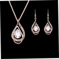 thumbnail image 4 of TABLETREANDS Collar Y Aretes De Con Doble Multicolor Para Fiesta Y, 4 of 7