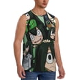 thumbnail image 2 of Girl Cartoon My Hero Academia Men's Tank Top Lightweight Summer Sleeveless Tee Shirt Muscle Tank Tops Workout T-Shirts Casual Athletic Undershirts, 2 of 7