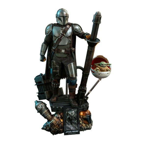 Figura Coleccionable The Mandalorian And The Child (Deluxe Versión) Hot Toys 1/4 Scale HOT TOYS Hot Toys 1/4 Scale