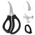thumbnail image 6 of LIFKOME 3Pcs Seafood Scissors for Lobster Shear with Curved Ergonomic Non-slip Handle 15x10x1in Stainless Steel Shear, 6 of 8