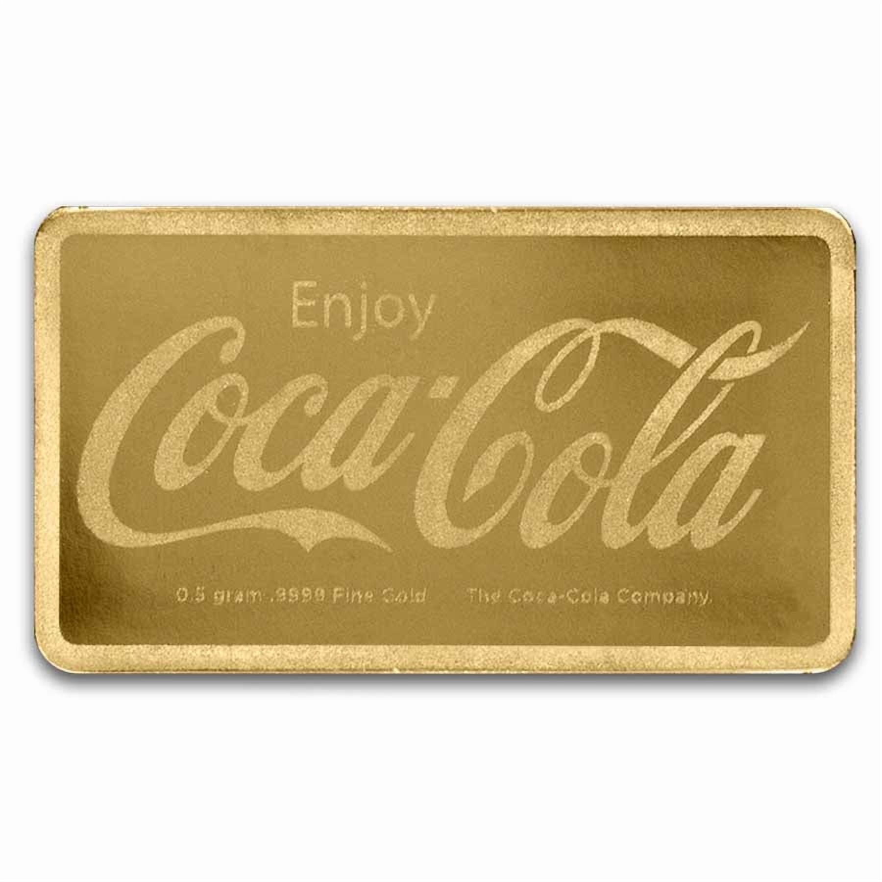 1/2 gram Gold Bar in TEP - Coca-Cola®