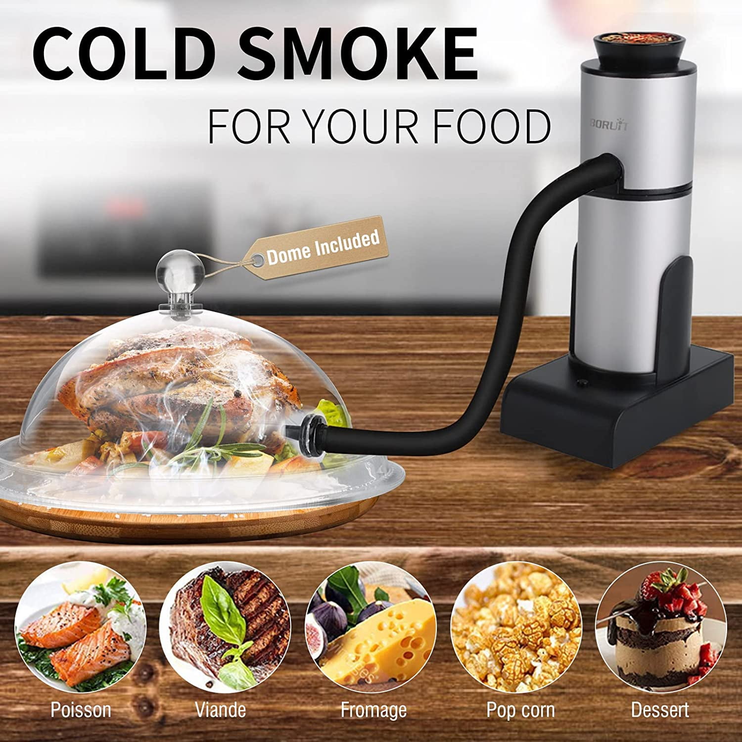Smoking Gun Food Smoker Cocktail Smoker Infuser,Handheld Portable