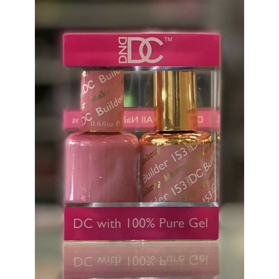DND - DC Duo Soak off Gel & Matching nail polish, #153 - Make-up