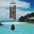 thumbnail image 3 of Woodstock Wind Chimes Signature Collection, Bells of Paradise, 32'' Black Wind Chime BPMBR, 3 of 8
