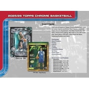 2025-26 Topps Chrome Basketball Hobby Box