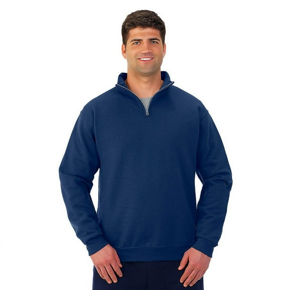JERZEES ® - NuBlend ® 1/4-Zip Cadet Collar Sweatshirt. 995M