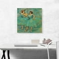thumbnail image 2 of ARTCANVAS Two Dancers 1905 Canvas Art Print by Edgar Degas - Size: 18" x 18" (0.75" Deep), 2 of 9
