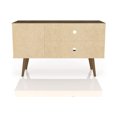 thumbnail image 4 of Manhattan Comfort Liberty 42.52" Mid Century Modern TV Stand, Rustic Brown/3D, 4 of 7