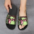 thumbnail image 6 of Invader Zim Gir Gza Unisex Slippers Summer Beach Slippers Casual Non Slip Comfortable Slide Sandals Home Slippers For Men Women, 6 of 7
