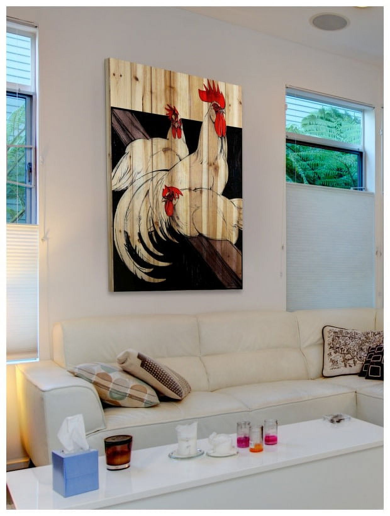 Marmont Hill Inc Marmont Hill - 'Journal Poultry 3' Painting Print on Natural Pine Wood