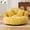 Mustard yellow, variant on S-HOME High-Back Oversized Bean Bag Chair with Ergonomic Support, 3 Pillows, and Corduroy Fabric Memory Foam Filling, for Adults and Kids' Spaces, Emerald