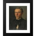 thumbnail image 2 of Gyula Benczúr 11x14 Black Modern Framed Museum Art Print Titled - Portrait of Gejz Bencur (1859), 2 of 5