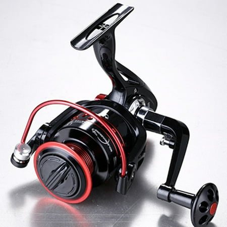 Windfall Freshwater and Saltwater Fishing Reels Spinning Stainless Steel Bearings Smooth Powerful Steel Ball Bearings 13 Ball Bearings High Speed Gear Ratio Smooth Metal Gear Spinning Fishing Reel
