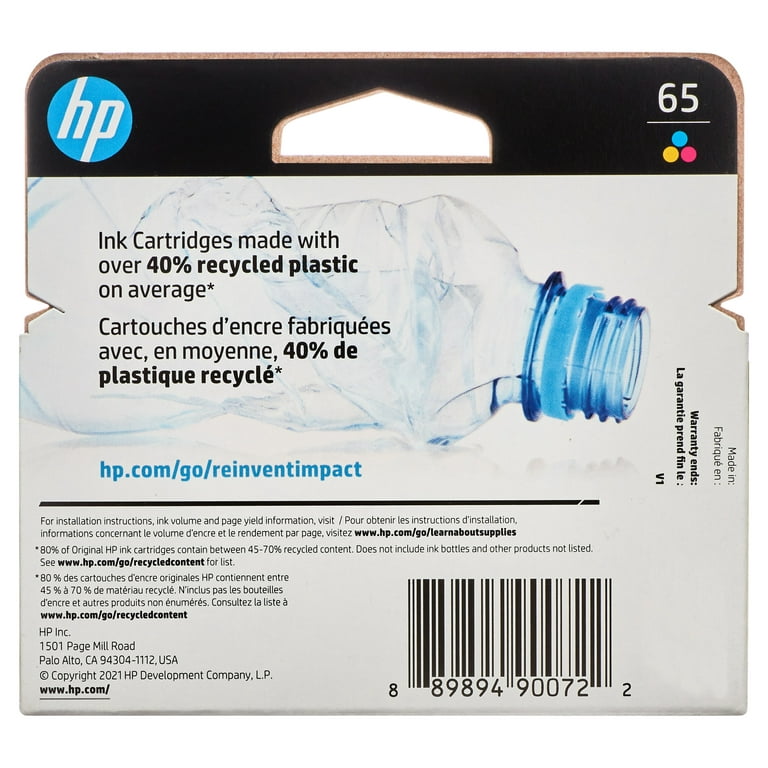 HP N°302 Couleur - Recycl' Cartouche