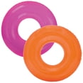 thumbnail image 1 of Intex 59260EP Colorful Transparent Inflatable Swimming Pool Tube Raft (2 Pack), 1 of 9