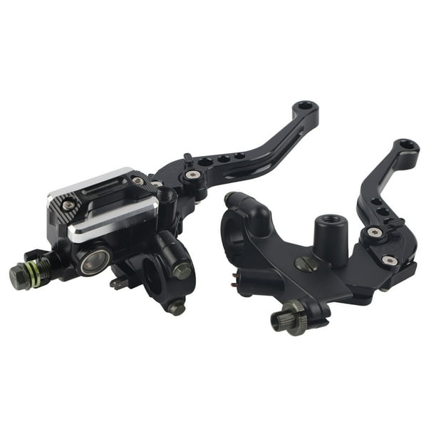 Kit de Palancas de Depósito de Cilindro Maestro de Embrague de Freno de Motocicleta Con Con Con Palancas Ajustables Construcción de Aluminio CNC