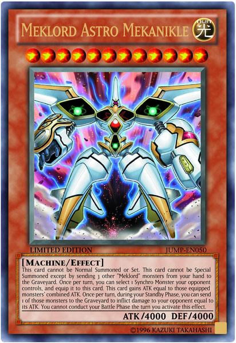 Yu-Gi-Oh Shonen Jump Single Card Ultra Rare Meklord Astro Mekanikle JUMP-EN050