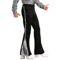 thumbnail image 1 of Men's Plus Size Silver Sequin Disco Pants, 1 of 2