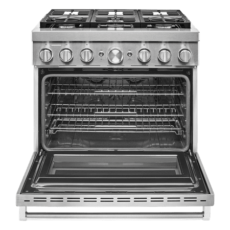 KITCHENAID KFDC506JSS professional gas range