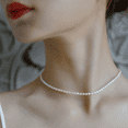 thumbnail image 4 of Collier Pendentif Dame Perle Collier Femme Lumière Luxe, 4 of 4