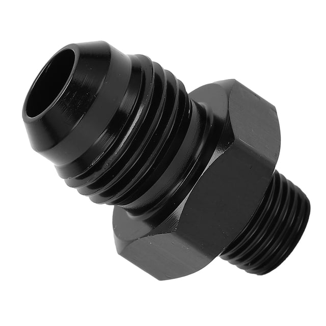 Adaptador Recto, Universal Anodizado 6AN A 1/8NPT Conexión De Línea De Combustible 6061-T6 Aluminio Para Accesorios De Automóvil