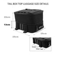 thumbnail image 3 of Motorcycle Rear Seat Luggage Bag Tail Box Top Bag for R1200GS R1250GS Accessories, 3 of 5