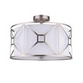 thumbnail image 4 of Woodbridge Lighting 17135STNLE-S117A1 Semi-Renversé, 17 Pouces, Nickel, 4 of 4