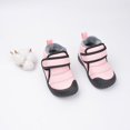 thumbnail image 1 of Botas de invierno para niños con forro polar, botas casuales de algodón para bebés con suela suave y cálidas, zapatos de algodón con velcro para hombres y mujeres, 1 of 6