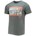 thumbnail image 2 of Men's Heathered Charcoal Harrison Burton Restart T-Shirt, 2 of 3