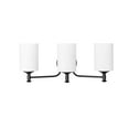 thumbnail image 4 of Millennium Lighting  Ailey 2/3 Light Vanity Fixture 3 Light - Matte Black, 4 of 5