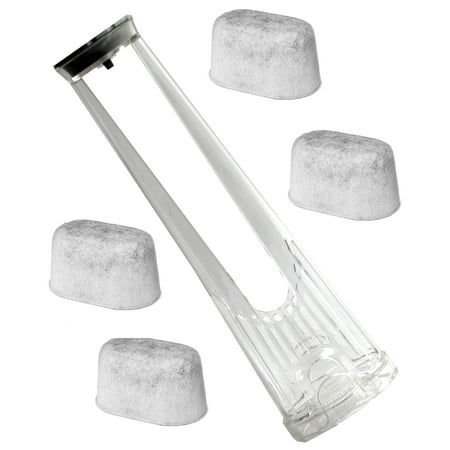Filter Holder System - Water Filter Holder Start Kit w/ 4 Charcoal Keurig 2.0 Brewing Systems Clear Set