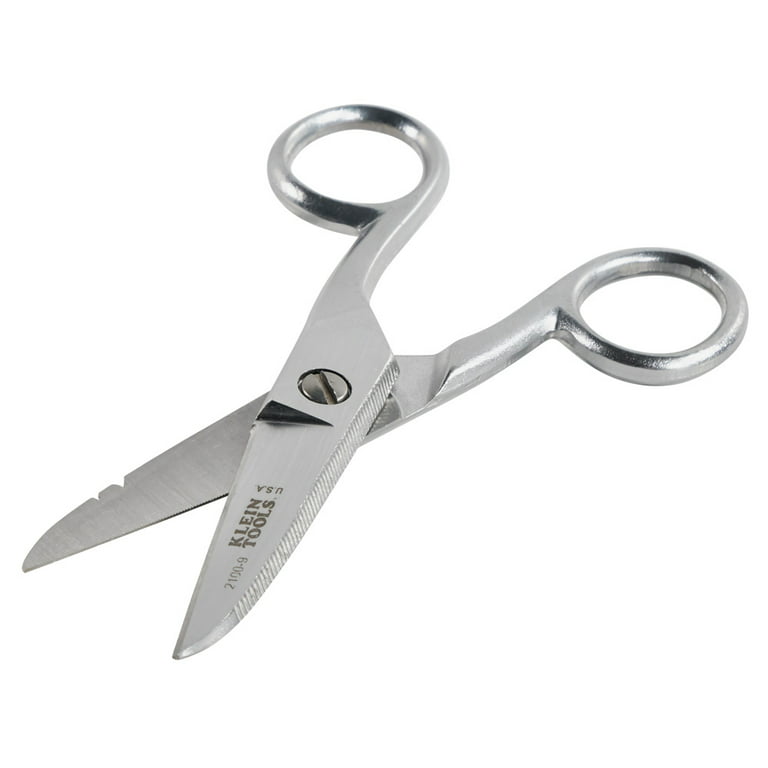 Fine Science Tools Utility Scissors, Stainless Steel, Straight, 21 cm